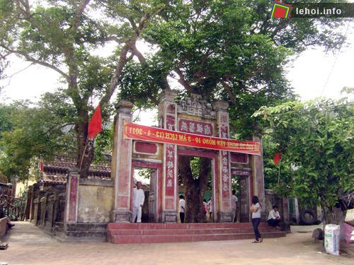 Miếu Tổ nghề Yến nơi tổ chức ngày Giỗ Tổ nghề Yến hằng năm