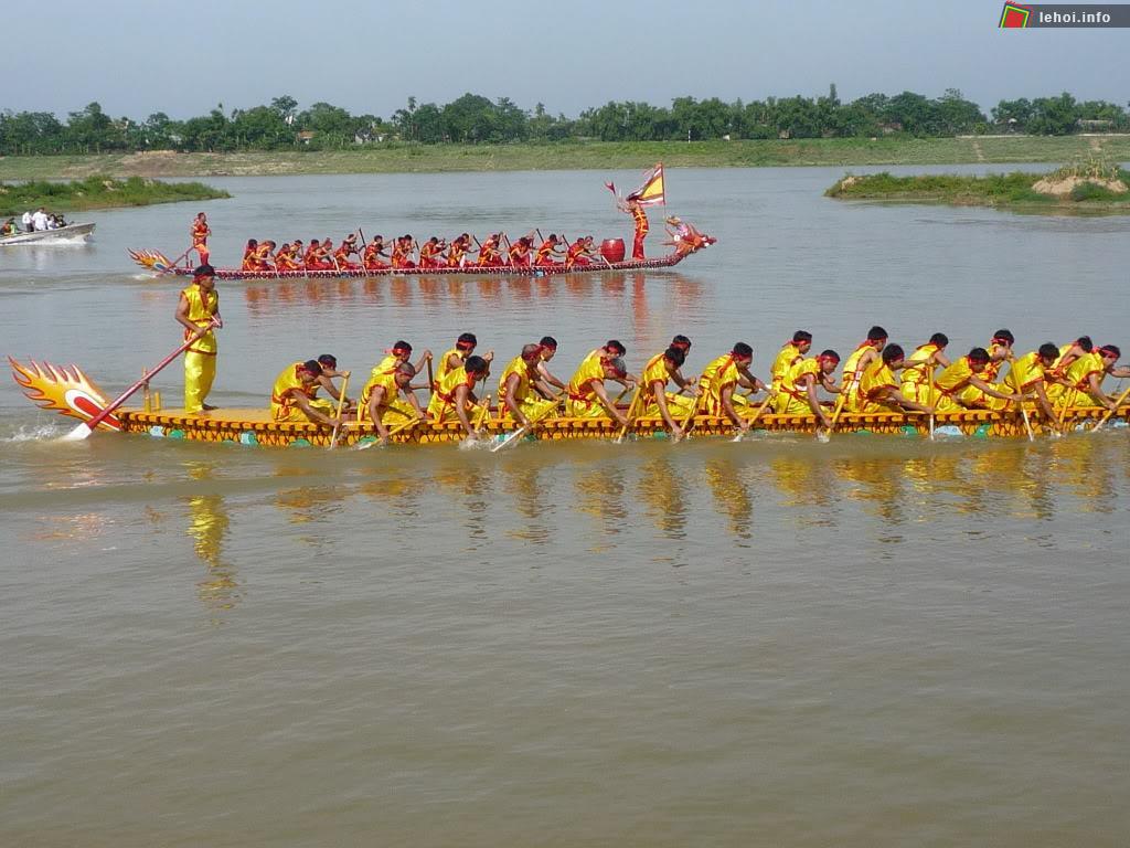 Quang Lễ hội bơi trải Tứ Yên&nbsp;