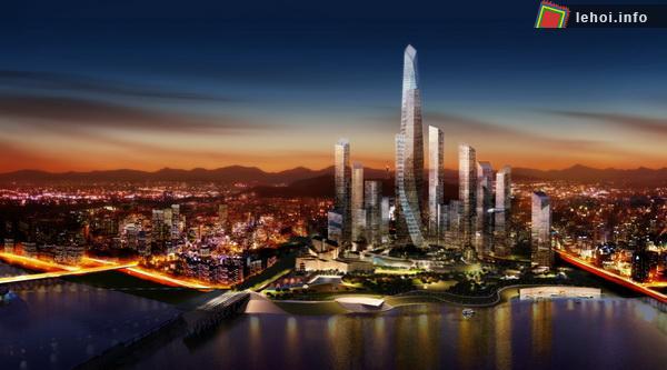 Thủ đô Seoul Hàn Quốc về đêm
