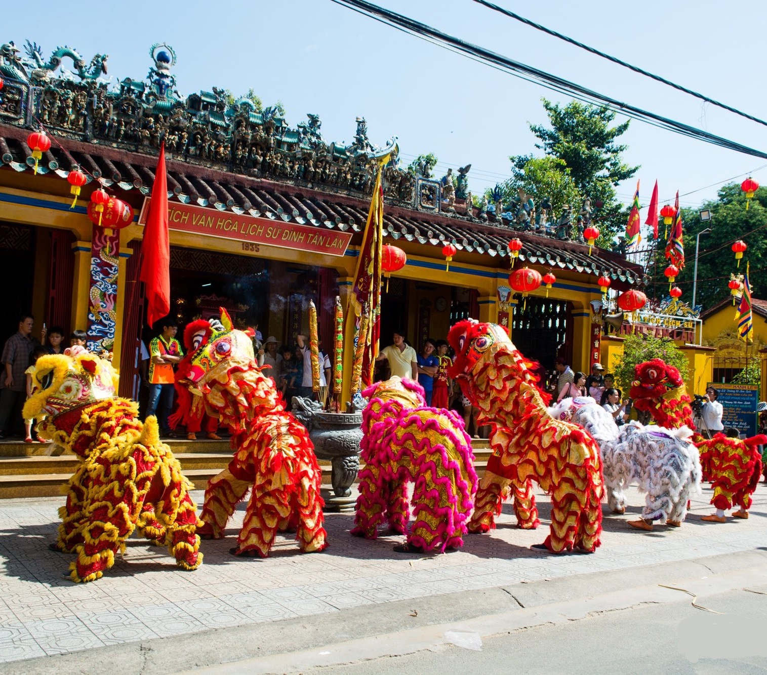 Màn biểu diễn lục lân đặc sắc