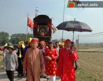 Lễ rước sắc vua Hàm Nghi ở Hương Khê