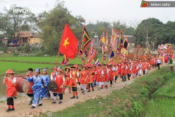Một nghi thức trong hội làng Dị Nậu