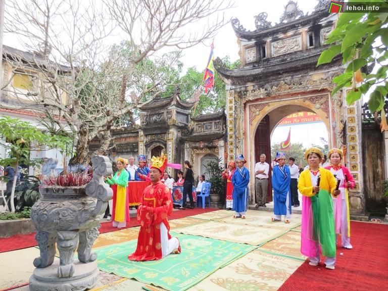 Nghi lễ tế mở hội trong lễ hội đền Bắc Cung&nbsp;