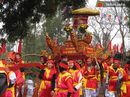 Đặc sắc lễ hội đền Ngự Dội tại Vĩnh Phúc
