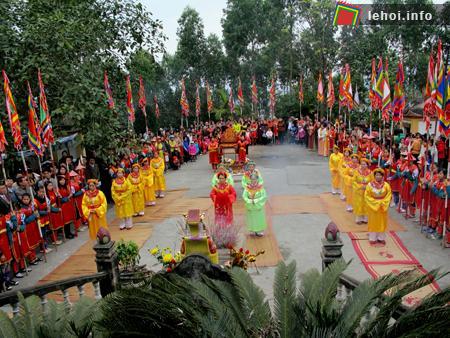 Lễ tế Mẫu tại lễ hội Đền Mẫu Thác Bà