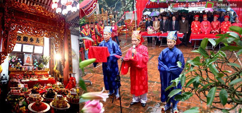 Tuyên đọc Chúc văn trong ngày hội