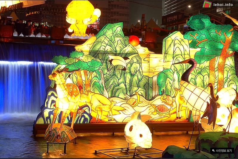 Seoul, Hàn Quốc - kinh đô ánh sáng với lễ hội đèn lồng ảnh 1