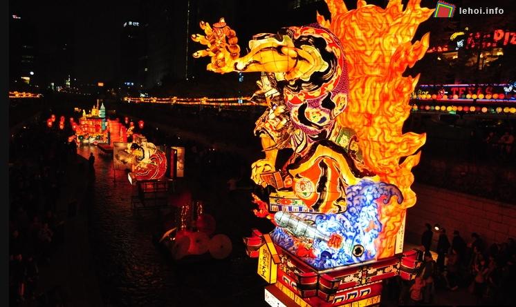 Seoul, Hàn Quốc - kinh đô ánh sáng với lễ hội đèn lồng ảnh 1