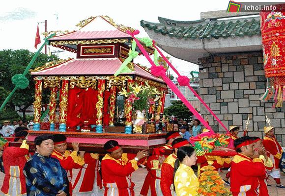 Lễ rước vía bà Thiên Hậu