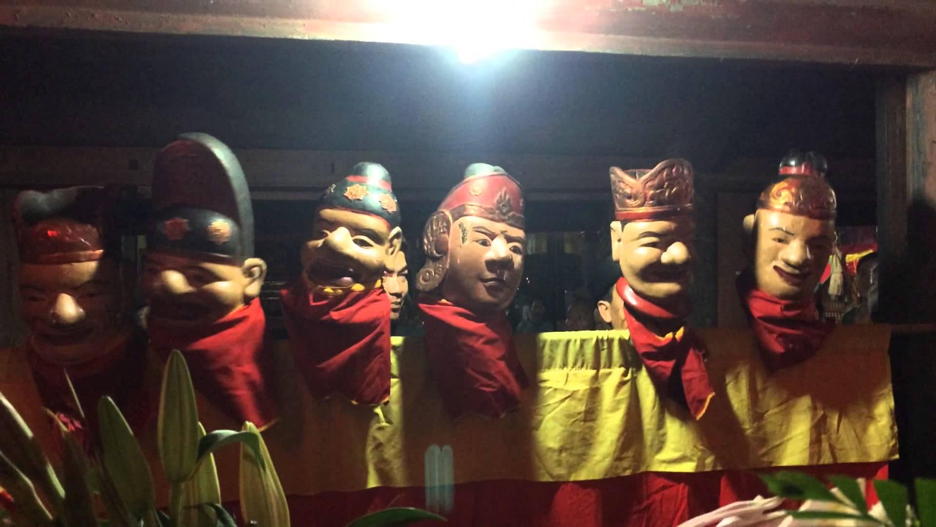 Biểu diễn múa rối cạn