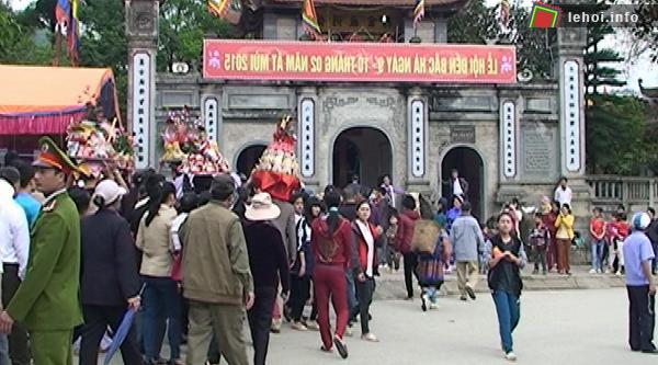 Lễ hội Đền Bắc Hà thu hút đông đảo người dân tham gia