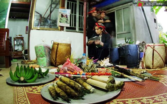 Các lễ vật trong lễ cầu mưa