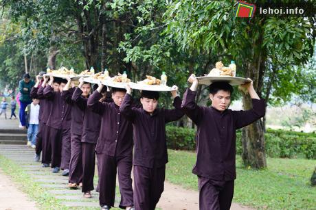Phần lễ trong lễ hội Cầu mùa Đình Tân Trào&nbsp;
