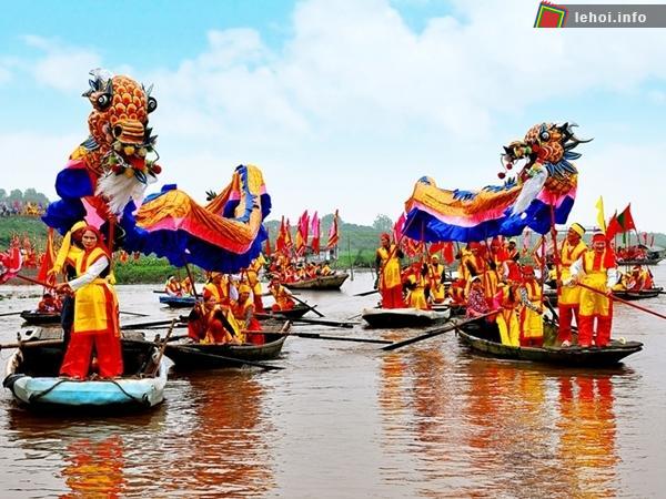 Đặc sắc lễ hội bơi trải Tứ Yên&nbsp;