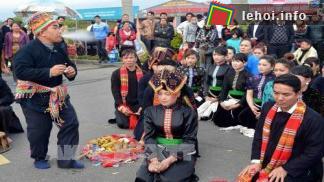 Một nghi thức tại lễ hội cầu mưa