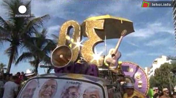 Brazil tưng bừng lễ hội Simpatia chào đón carnival Rio