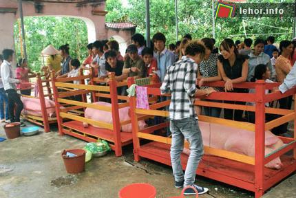 Hình ảnh các “Ông Voi” trong lễ hội