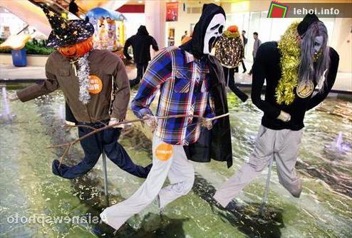 Ngắm phố phường tràn ngập không khí Halloween tại Trung Quốc ảnh 3