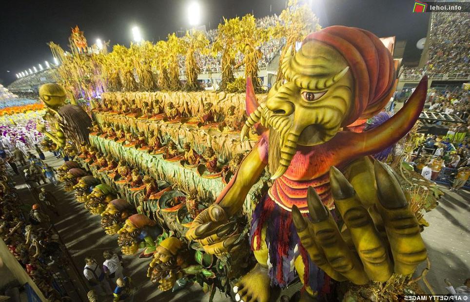 Rio Carnival rực rỡ sắc màu trại Brazil ảnh 4