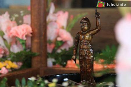 Linh thiêng nghi lễ tắm Phật trà xanh Nhật Bản ảnh 5