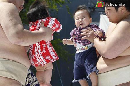 Nhật Bản: Vui nhộn với lễ hội Sumo dọa trẻ con ảnh 5