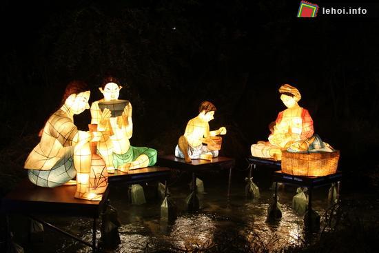 Tái hiện cảnh hội ngộ của Vua Danjong với Hoàng hậu Jeongsun, đời thứ 6 của Triều đại Joseon.