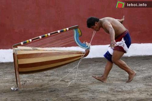Độc đáo lễ hội múa kéo tại Peru ảnh 5