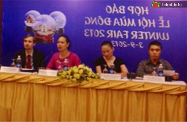 Quang cảnh buổi họp báo chiều ngày 3/9