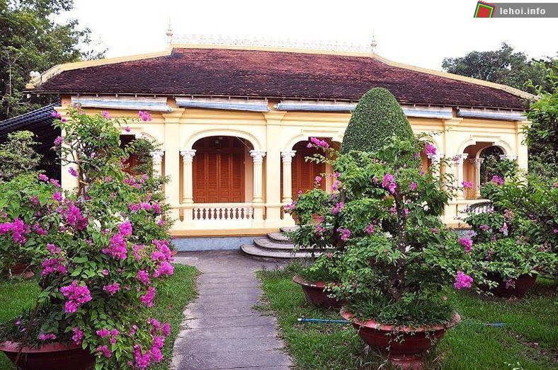 Một ngôi nhà trong Làng cổ Đông Hòa Hiệp, huyện Cái Bè (Tiền Giang)