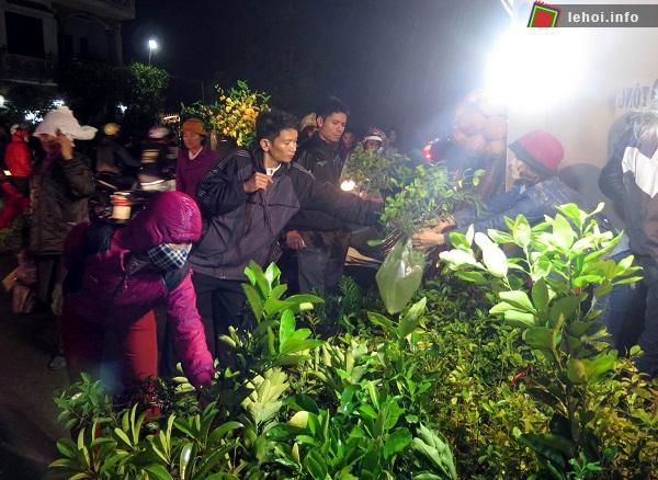 Mặc dù diễn ra trong đêm và vào rạng sáng, nhưng chợ Viềng (Nam Định) lúc nào cũng tấp nập người mua, kẻ bán.
