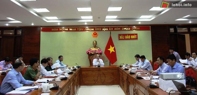Quang cảnh cuộc họp