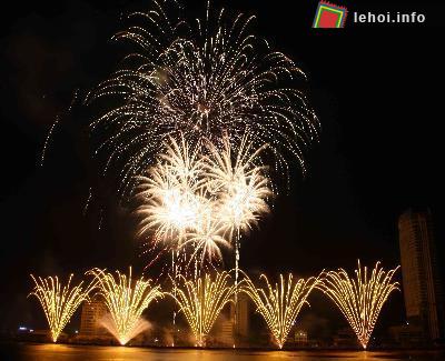 Màn trình diễn pháo hoa của đội Italia