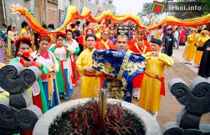 Lễ tế tại đền Đô