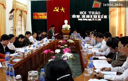 Hội thảo “Đền Vạn-Cửa Rào, di tích và Lễ hội” tại Nghệ An