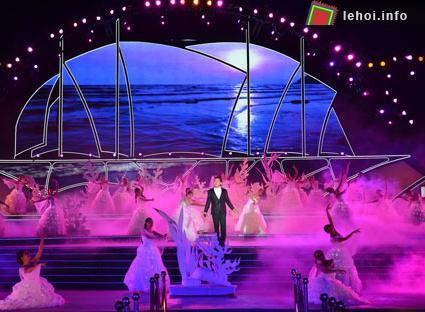 Màn biểu diễn tại chương trình khai hội Văn hóa - Du lịch tỉnh Bà Rịa - Vũng Tàu&nbsp;