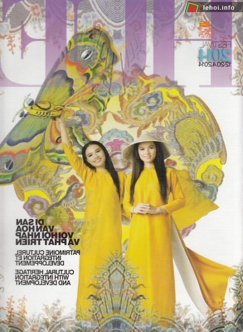 Poster chính thức của Festival Huế lần 8 - năm 2014