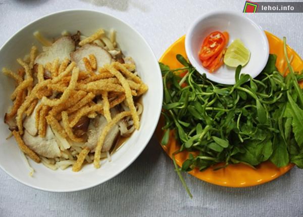 Cao lầu xứ Quảng đã trở thành món ăn đặc sản mà ai cũng muốn thưởng thức khi đến Hội An.