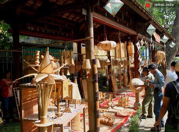 Một gian hàng trong lễ hội