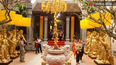 Đình Kim Ngân chuẩn bị cho lễ đón nhận bằng Di tích lịch sử quốc gia
