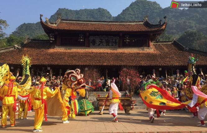 Múa rồng, múa lân trong lễ khai mạc