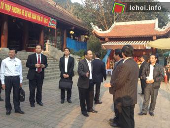 Kiểm tra công tác chuẩn bị cho mùa lễ hội Yên Tử năm 2013