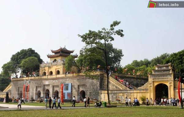 Đoan môn - Nơi dự kiến sẽ tổ chức lễ hội Đèn Quảng Chiếu sau khi được phục dựng.