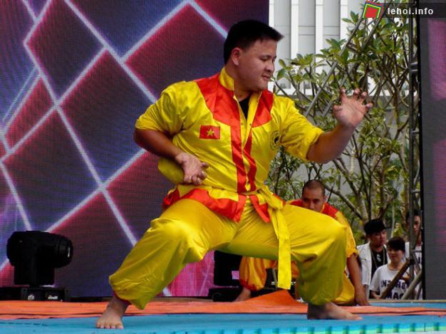 Biểu diễn võ thuật cổ truyền Việt Nam