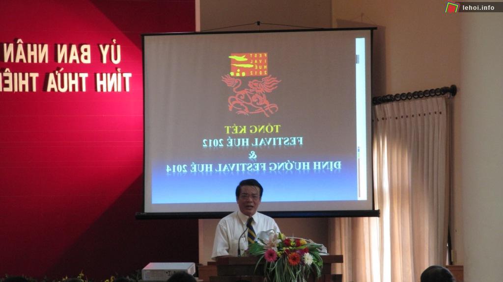 Họp tổng kết báo cáo Festival Huế 2012