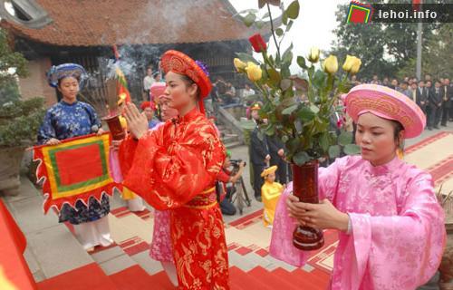 Phần lễ năm nay có sự tham gia dâng lễ vật của 4 tỉnh