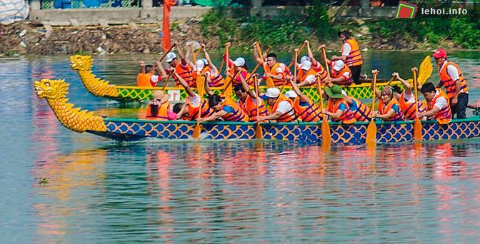 Trò chơi bơi chải được nâng lên thành Giải đua thuyền chải tỉnh Hải Dương