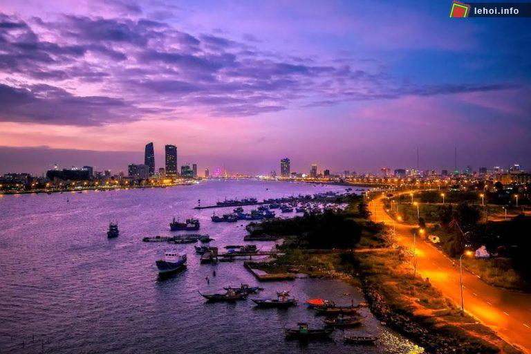 Đà Nẵng xinh đẹp lúc hoàng hôn
