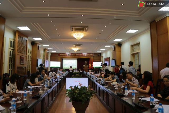 Quang cảnh buổi họp của Bộ VHTTDL