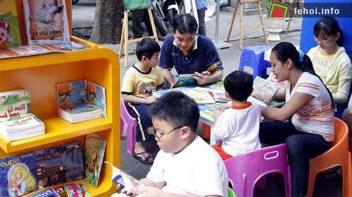 Khu vực sách dành cho thiếu nhi