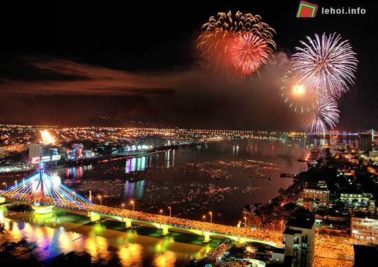 Cuộc thi bắn pháo hoa quốc tế Đà Nẵng năm 2012 có chủ đề “Lung linh sông Hàn”